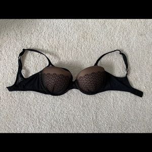 Mesh Black and Nude Victoria’s Secret Bra